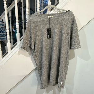 NWT revtown the icon tee - stone grey XL